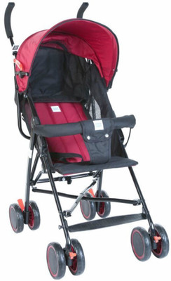 

MeeMee Baby Stroller Stroller(3, Maroon, Black), Black;maroon