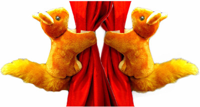 

Tickles Squirrel curtain holder - 20 cm(Brown)