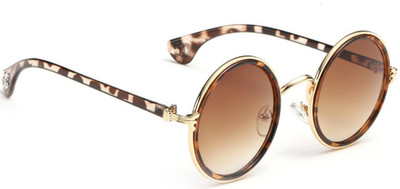 

Mark Miller Round Sunglasses(Brown)