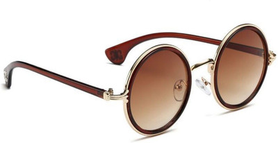 

Mark Miller Round Sunglasses(Brown)