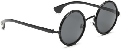 

Mark Miller Round Sunglasses(Black)