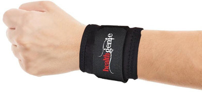 

Healthgenie Wrist Support, One Size Adjustable – 1 Piece Wrist Support(Black