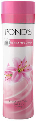 

Ponds Dreamflower Fragrant Talc with White Beauty Facewash(400 g)