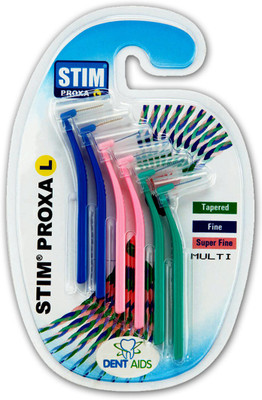 

STIM STIM PROXA L- Angular Interdental Soft Toothbrush(Pack of 6)