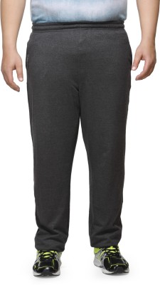 PLUSS | Solid Men Grey Track Pants