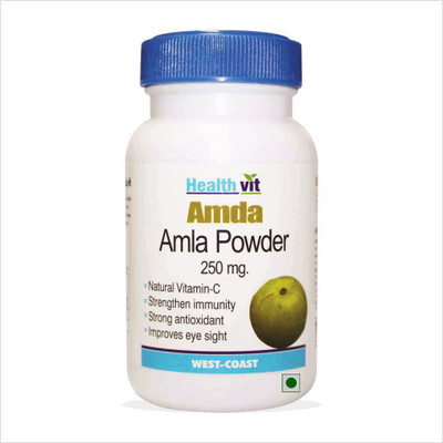 

HealthVit AMDA Amla powder 250 mg 60 Capsules(60 No)