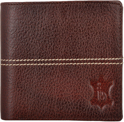 

bi blueice Men Brown Genuine Leather Wallet(8 Card Slots)