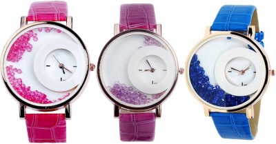 Shivam Retail SR-16 Stylish Moving Beads Different Color Pack Of 3 Watch  - For Girls   Watches  (Shivam Retail)