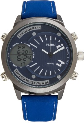 Fluid FL-1225-BL-BL Watch  - For Men   Watches  (Fluid)