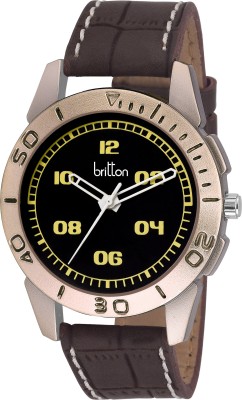 BRITTON BR-GR555-BLK-BRW Watch  - For Men   Watches  (Britton)
