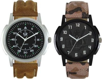 Shivam Retail Stylish And Attractive Genuine Leather Strap SR01-L0003 Watch  - For Men   Watches  (Shivam Retail)