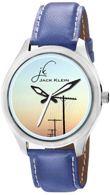 View Jack Klein Stylish Round Dial Blue Strap Watch  - For Men Wrist Watches Price Online(Jack Klein)