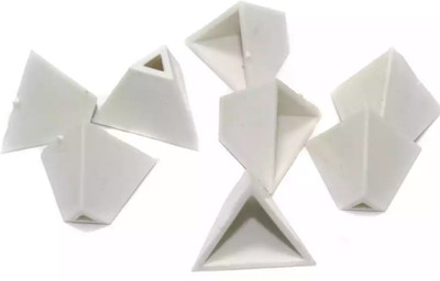

BestUBuy Silk Thread earing mould triangle shape small 50 pieces