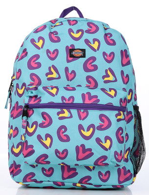 

Dickies jumbo Cheetah Heart Turq 21 L Backpack(Blue)
