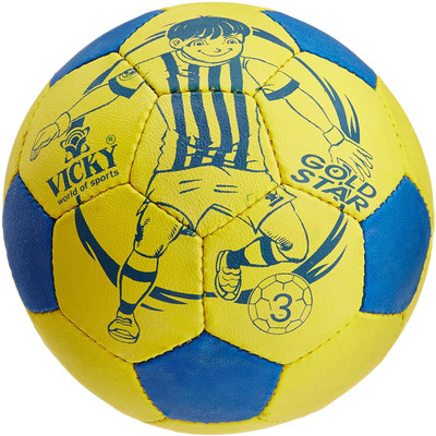 

Vicky GOLDSTAR Football - Size: (Pack of 1, Blue, Yellow;blue