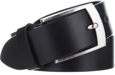 

Dussledorf Men Casual Black Genuine Leather Belt