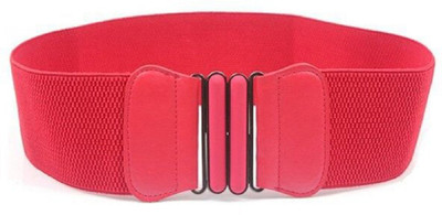 

BLINGG Women Formal Red Artificial Leather Belt