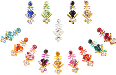 

Instabuyz Traditional bindi Forehead Multicolor Bindis(Medium)