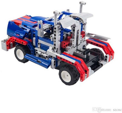

Montez DIY 464 Pcs Gaint Dragon 3D Block Set Model Learning Game Remote Control Car Toys(Multicolor)
