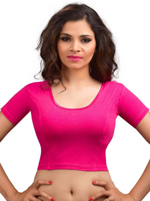 Vamas Round Neck Women's Stitched Blouse available at flipkart for Rs.480