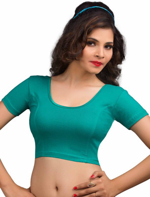 Vamas Round Neck Women's Stitched Blouse available at flipkart for Rs.480