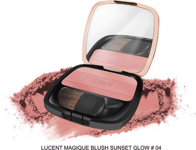 

L'Oreal Paris Lucent Magique Blush 04 Sunset Glow(Pink)