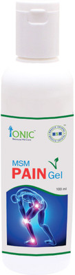 

Ionic Deep Action Pain Relieving Gel-All in One Action (MSM - Organic Sulfur Heal The Pain Properties) Gel(100 ml)