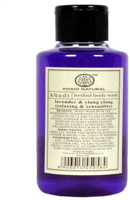 

Khadi Natural Lavender & Ylang Ylang Body Wash(1 PACK)(210 ml)