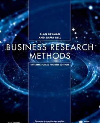 BUSINESS RESEARCH METHODS, 4TH EDITION(English, Paperback, Bryman Alan)