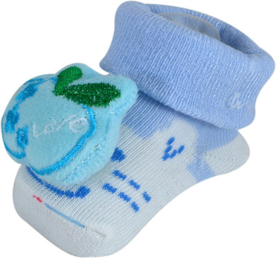 

Instabuyz Blue Apple Booties(Toe to Heel Length - 2 cm Blue)