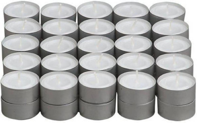 

Lovato light candle Candle(White, Pack of 50)