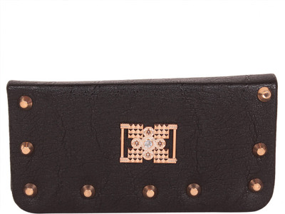 

ZORNNA Casual Black Clutch