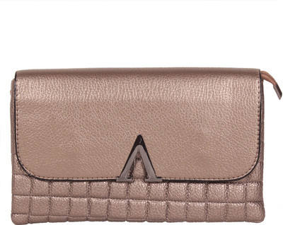 ZORNNA Casual Gold Clutch