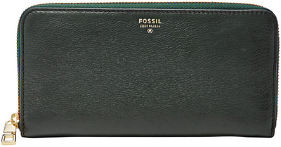 Fossil Green Clutch