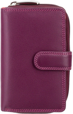 

Visconti Casual Purple, Red Clutch