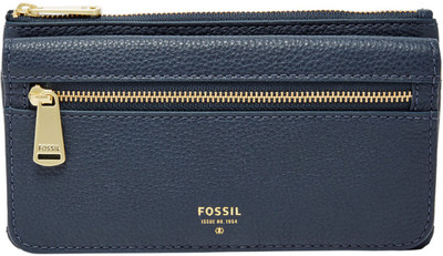Fossil Blue Clutch