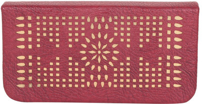 

ZORNNA Casual Maroon Clutch