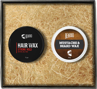 

Beardo STRONG HOLD Hair Wax & Mustache Wax For Styling(Set of 2)