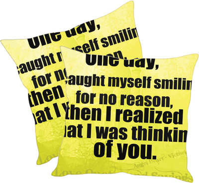 

Sleep Nature's Printed Cushions Cover(Pack of 2, 40.63 cm*40.63 cm, Multicolor)