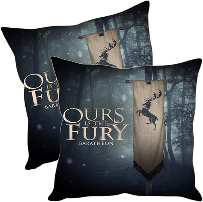 

Sleep Nature's Printed Cushions Cover(Pack of 2, 40.63 cm*40.63 cm, Multicolor)