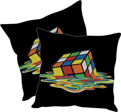 

Sleep Nature's Printed Cushions Cover(Pack of 2, 30.63 cm*30.63 cm, Multicolor)