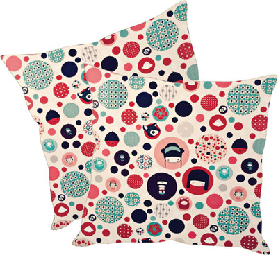 

Sleep Nature's Printed Cushions Cover(Pack of 2, 30.63 cm*30.63 cm, Multicolor)