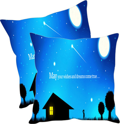

Sleep Nature's Printed Cushions Cover(Pack of 2, 30.63 cm*30.63 cm, Multicolor)
