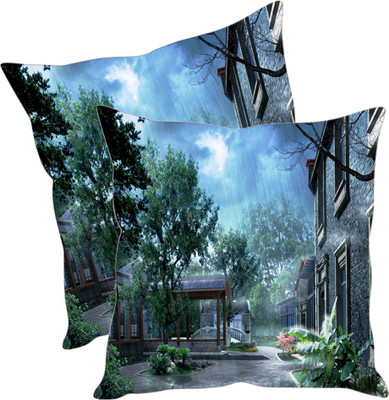 

Sleep Nature's Printed Cushions Cover(Pack of 2, 40.63 cm*40.63 cm, Multicolor)