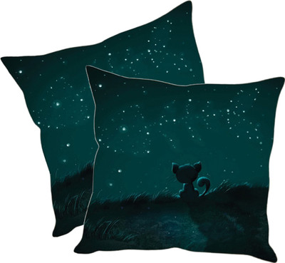 

Sleep Nature's Printed Cushions Cover(Pack of 2, 40.63 cm*40.63 cm, Multicolor)