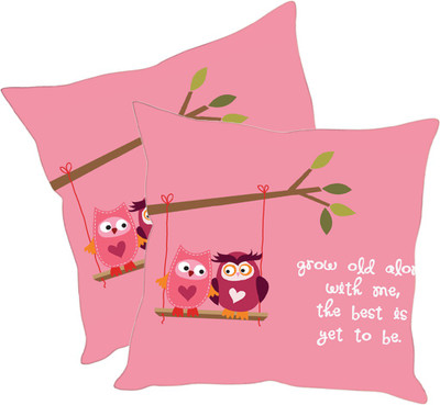 

Sleep Nature's Printed Cushions Cover(Pack of 2, 40.63 cm*40.63 cm, Multicolor)