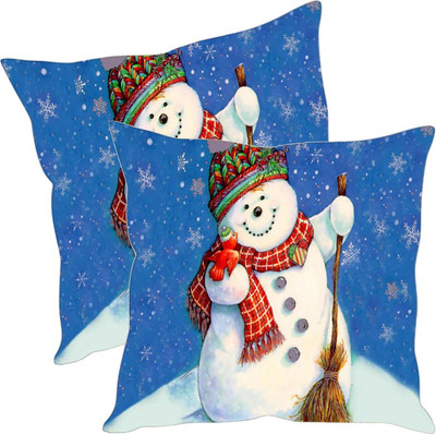 

Sleep Nature's Printed Cushions Cover(Pack of 2, 30.63 cm*30.63 cm, Multicolor)