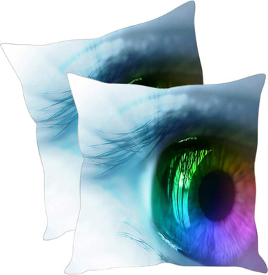 

Sleep Nature's Printed Cushions Cover(Pack of 2, 30.63 cm*30.63 cm, Multicolor)