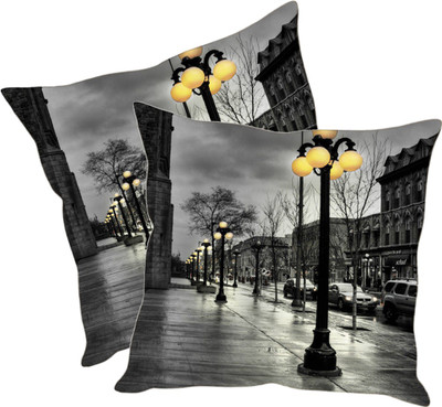 

Sleep Nature's Printed Cushions Cover(Pack of 2, 40.63 cm*40.63 cm, Multicolor)