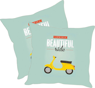 

Sleep Nature's Printed Cushions Cover(Pack of 2, 40.63 cm*40.63 cm, Multicolor)